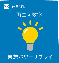 26 12月6日(土) 再エネ教室 東急パワーサプライ