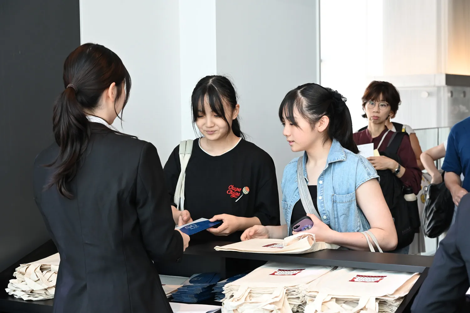 受付の様子