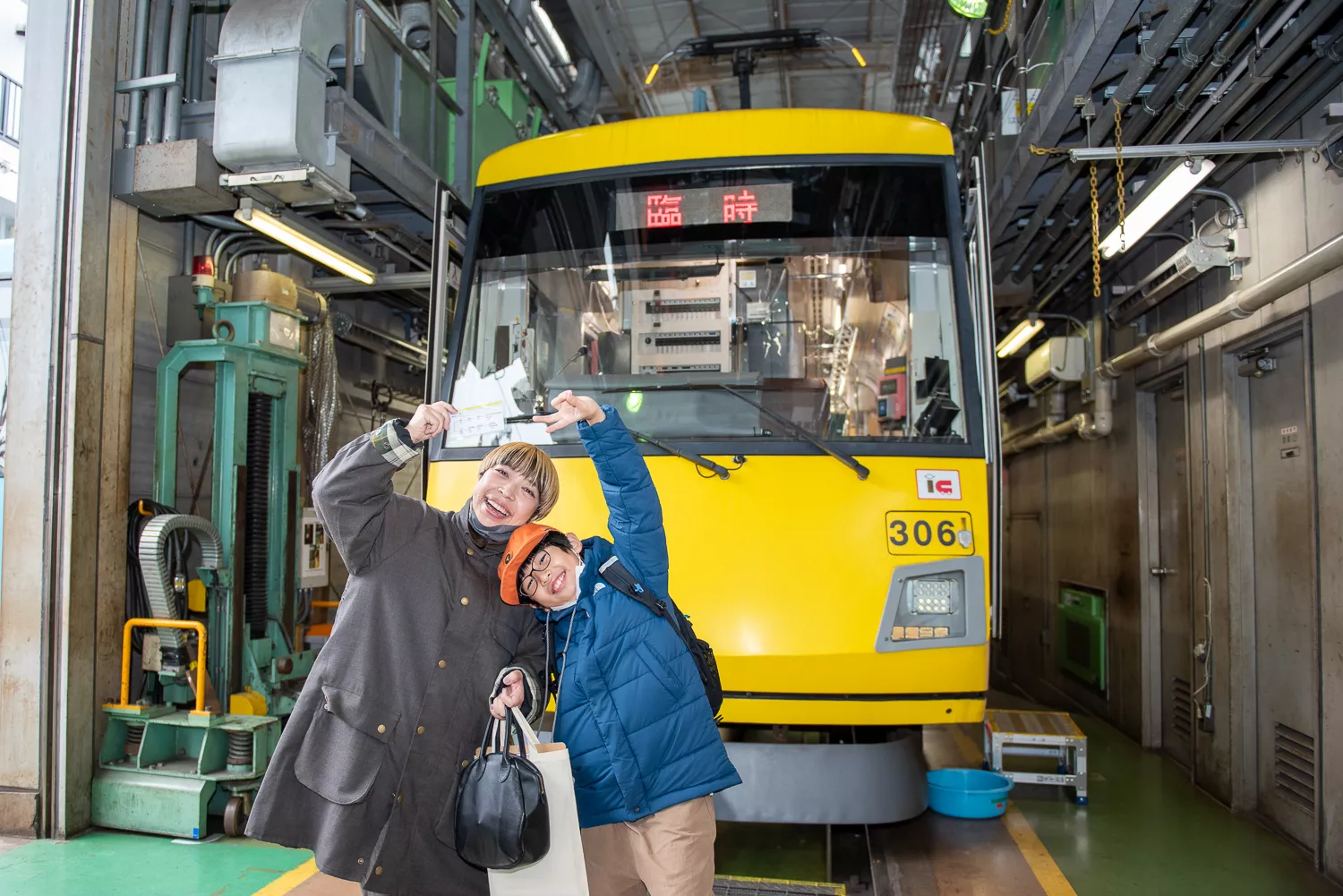 東急世田谷線の車庫を見学しよう！