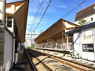 生まれ変わった戸越銀座駅