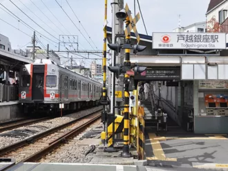 リニューアル前の戸越銀座駅