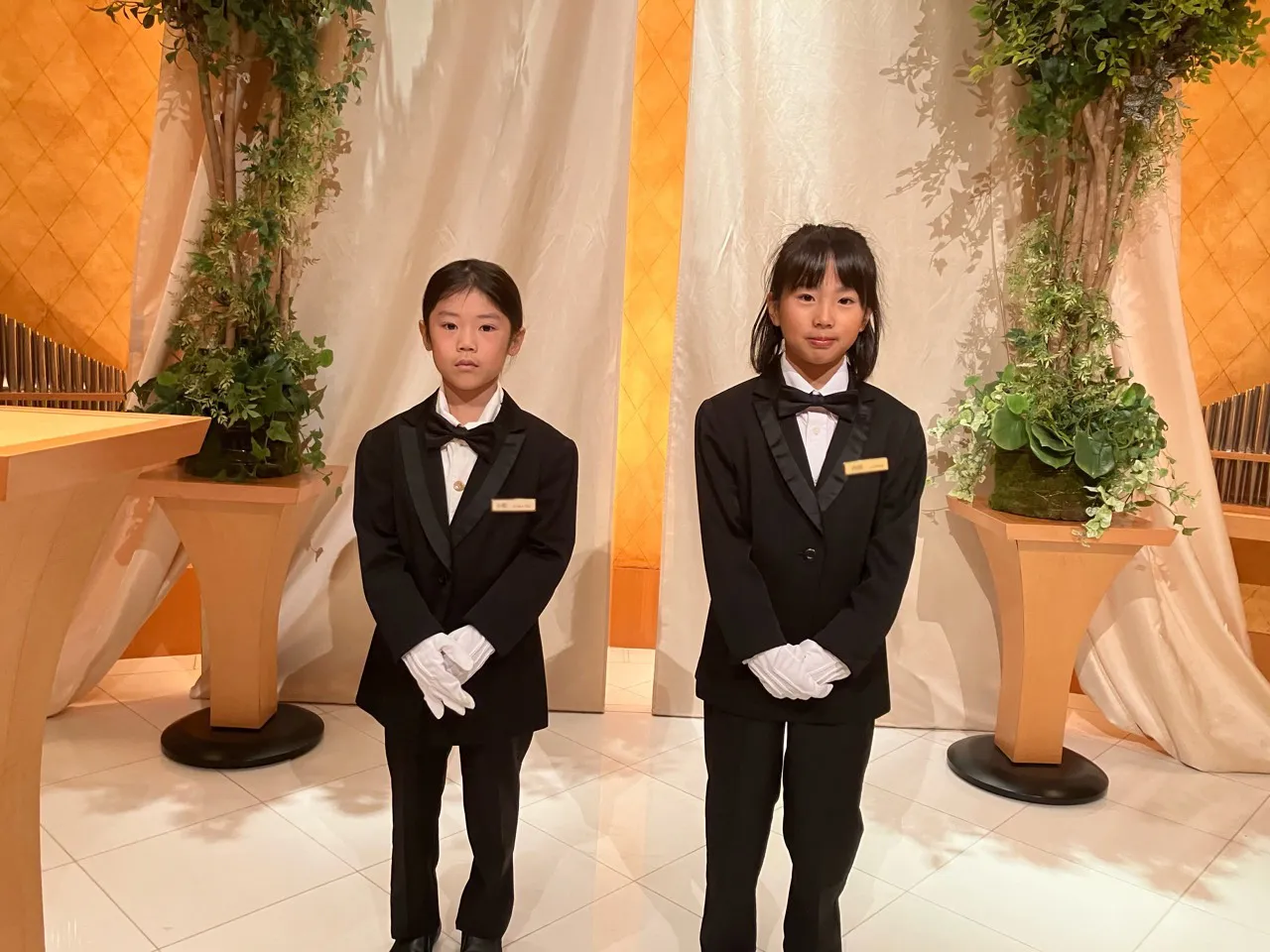 ブライダルアテンダントでお祝いを!