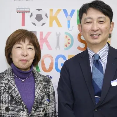 左から、東急百貨店 営業推進部 営業企画 金田、東急百貨店 営業推進部 営業企画 担当係長 木村