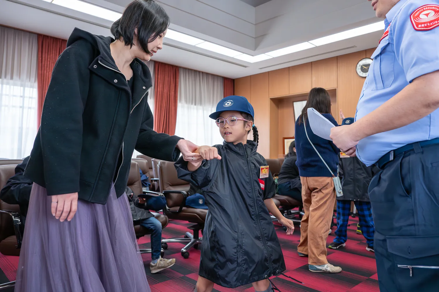 ガードマンの道具と護身術を学ぼう！