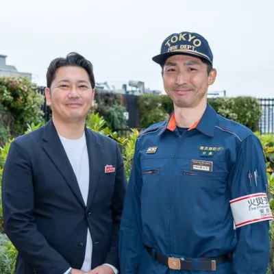 東急不動産SCマネジメント　運営推進本部　第1運営事業部　東急プラザ蒲田／マーケットスクエア川崎イースト　総支配人　礒部／東京消防庁　矢口消防署　地域防災担当係長　中島